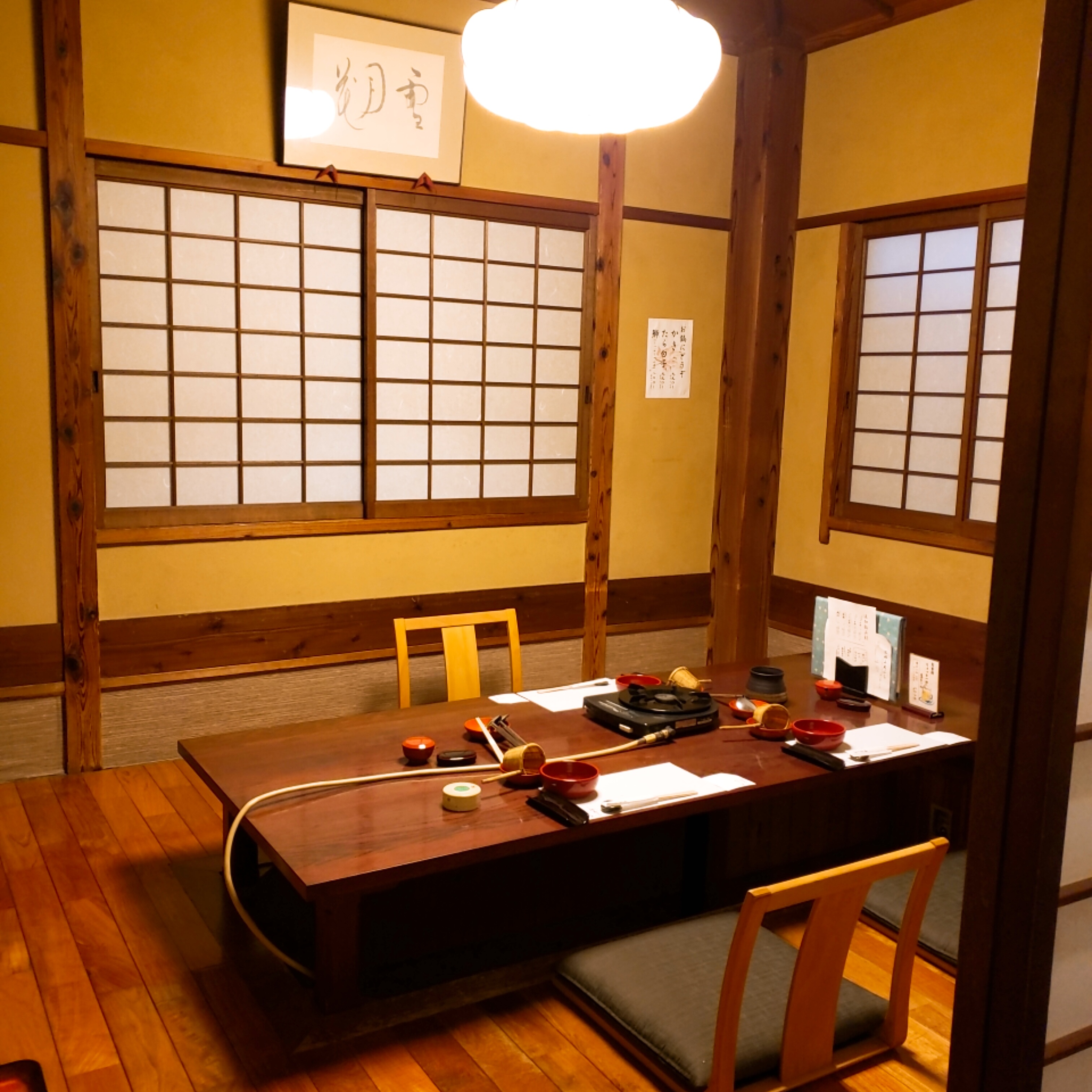 安心してお食事を楽しめる個室・個別盛りコース料理をご用意してます